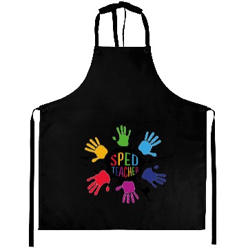 Discover SPED Special Education Teacher educators gift Aprons