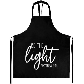 Discover Be the Light Matthew 5:14 Aprons