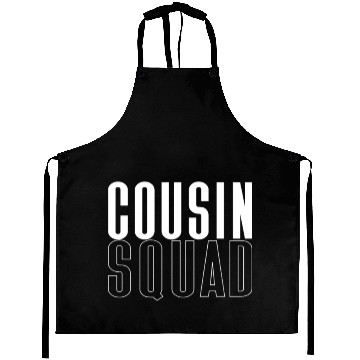 Discover Cousin Squad Aprons