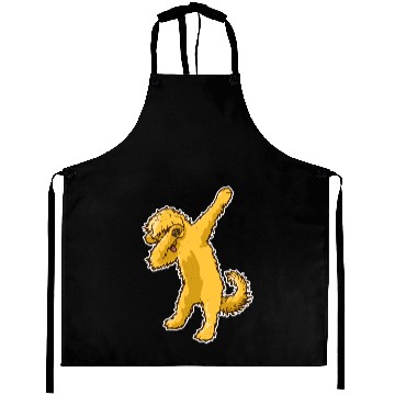 Discover Dabbing Dab Labradoodle Golden Doodle Dog Gift Aprons