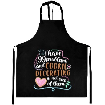 Discover Funny Cookie Decorating Design for Cookie Artists Aprons