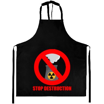 Discover Stop Destruction, Earth Day Aprons