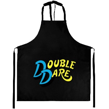 Discover Double Dare blue Aprons