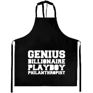 Discover Tony Stark Quote Aprons