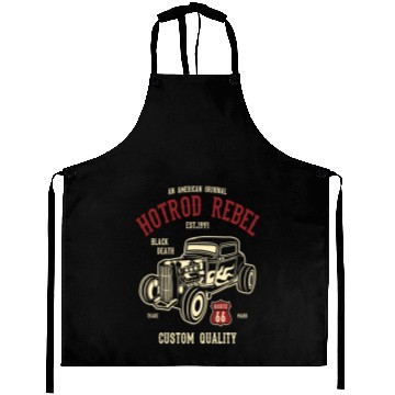 Discover Hot Rod Rebel Aprons