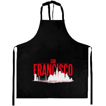 Discover SAN FRANCISCO REDBUBBLE Artboard 1 Aprons