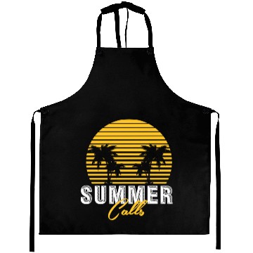 Discover Summer gift sun ice sand beach bathing Aprons