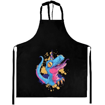 Discover Dino Rainbow Unicorn Aprons