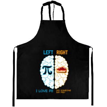 Discover I love Pi / Math icon / Pi / Pie / Math nerd Aprons