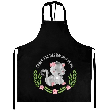 Discover Tabby the Tasmanian Devil Aprons