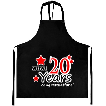 Discover 20 years anniversary Aprons