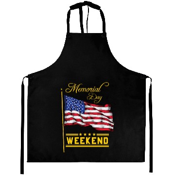 Discover USA Memorial Day Aprons