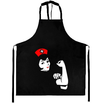 Discover Strong Woman Nurse Funny Gift Aprons