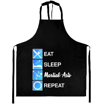 Discover Martial Arts Fighting MMA Karate Jiu Jitsu Gift Aprons