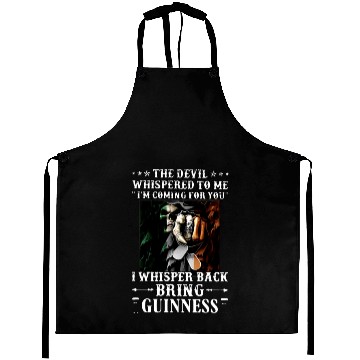 Discover the devil whispered to me I am coming for you I wh Aprons