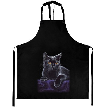 Discover black cat Aprons