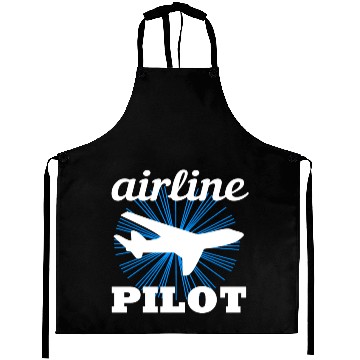 Discover Funny airline Pilot quote gift Aprons
