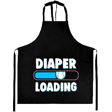 Discover Funny Diaper Loading Design for Adults Kids ABDL Aprons