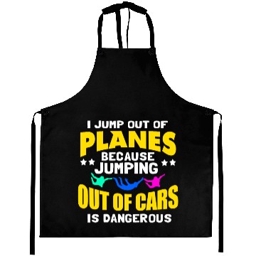 Discover Skydiving Skydive Skydiver Parachute Base Jump Aprons