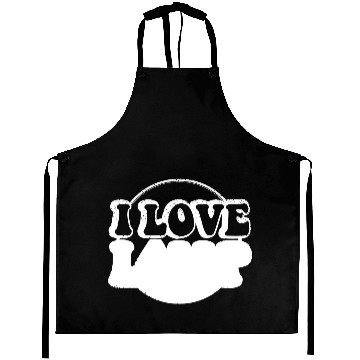 Discover I Love Lamp Aprons