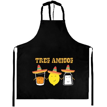 Discover Tequila and friends, salt and lemon makes it Aprons