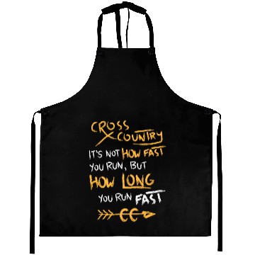 Discover Cross Country Running Runner CC XC Gift Idea Aprons