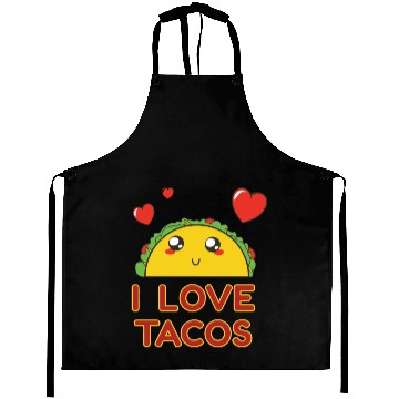 Discover I Love Tacos Aprons