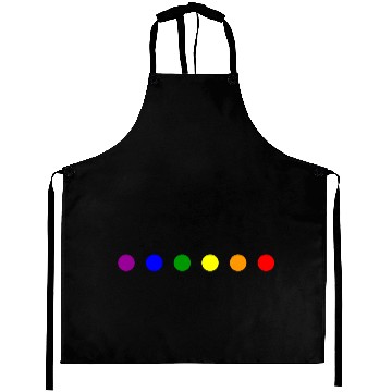 Discover LGBT Dotted Logo Aprons
