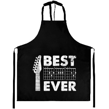 Discover Best Dad Ever Guitar Aprons Dad Chords Aprons