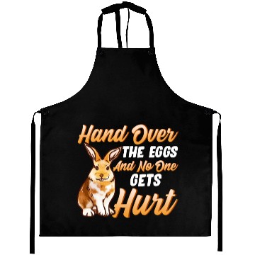 Discover Funny Easter Bunny Rabbit Hare Pun Gift Aprons