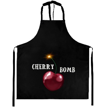 Discover Cherry bomb big Aprons