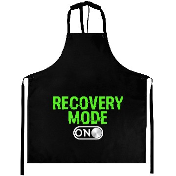 Discover Great Coding Aprons For Programmer "Recovery Mode ON