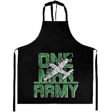 Discover Army Camouflage Military Gift Idea Aprons