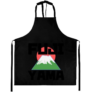 Discover Mount Fuji Fujiyama Volcano Japan Aprons