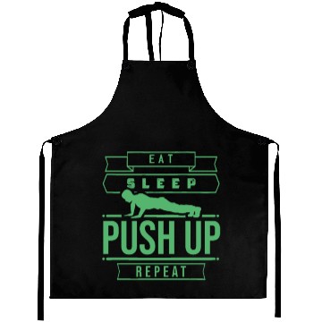 Discover Fitness Workout Push Up Sports Push Postal Service Aprons