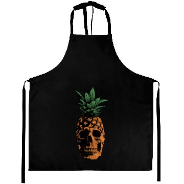 Discover Pineapple Skull Aprons