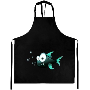 Discover Cute Killer Fish Aprons