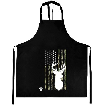 Discover Hunting Hunters Deer Camouflage Aprons