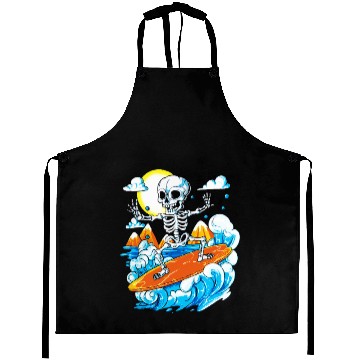 Discover Skeleton Surfing Aprons