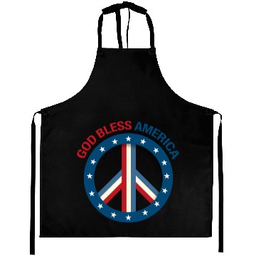 Discover God Bless America Aprons