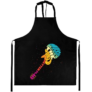 Discover music typography Aprons