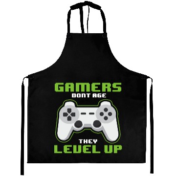 Discover Gamers dont Age - They level up Aprons