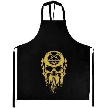 Discover Death Metal Skull Aprons