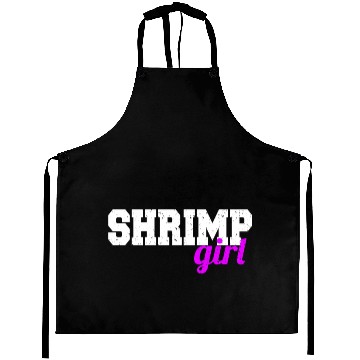 Discover Shrimp girl Aprons