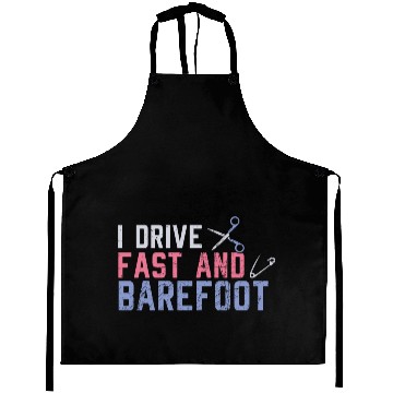Discover I Drive Fast and Barefoot Häckel Aprons
