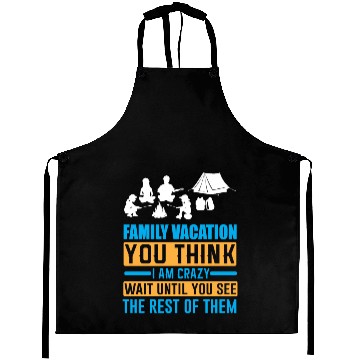 Discover Family Vacation Aprons