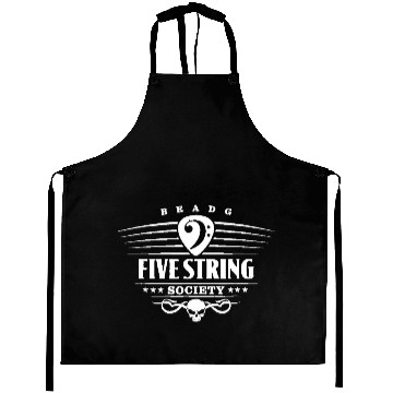 Discover Mens Five String Society Aprons for 5 String Bass