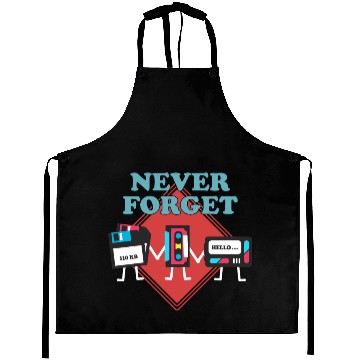 Discover Retro 90 Software Engineer Programmer Nerd Geek Aprons