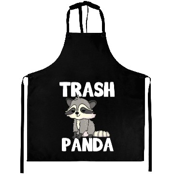 Discover Raccoon Trash Panda Funny Cute Quote Animal Gift Aprons