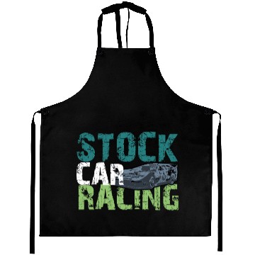 Discover Stock Car Racing Aprons & Gift